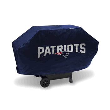 New England Patriots Navy Deluxe Grill Cover