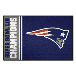 New England Patriots Dynasty Starter Mat Accent Rug - 19in. x 30in., 2019 Super Bowl LIII Champions