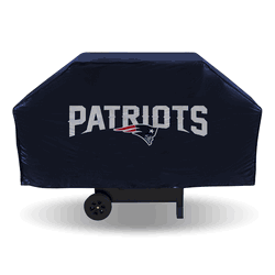 New England Patriots Economy Grill Cover (Navy)
