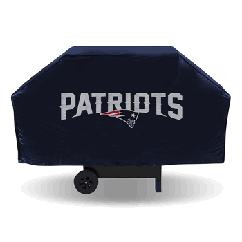 New England Patriots Economy Grill Cover (Navy)