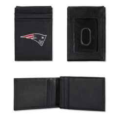 New England Patriots  Embroidered Front Pocket Wallet - Slim/Light Weight