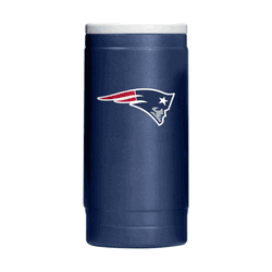 New England Patriots Flipside Powder Coat Slim Can Coolie