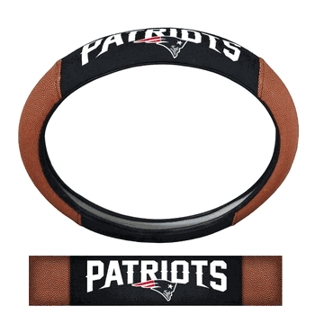 New England Patriots Football Grip Steering Wheel Cover 15