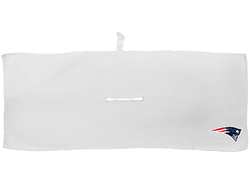 New England Patriots Large Microfiber Towel - 16" x 40" (White)
