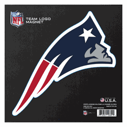 New England Patriots Large Team Logo Magnet 10" (8.7329"x8.3078")