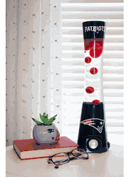 New England Patriots Magma Lamp - Bluetooth Speaker