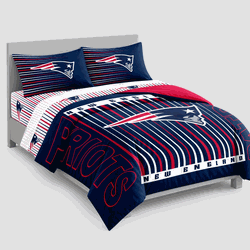 New England Patriots Momentum Bed In A Bag Full