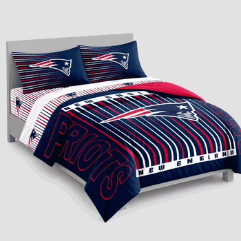 New England Patriots Momentum Bed In A Bag Full