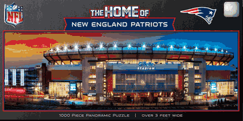 New England Patriots NFL 1000pc Panoramic Puzzle - Stadium