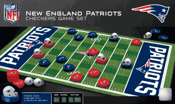 New England Patriots NFL Checkers