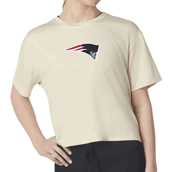 New England Patriots NFL Kadi Turnout Tee Bone XS