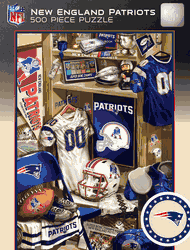 New England Patriots NFL Locker Room 500pc Puzzle