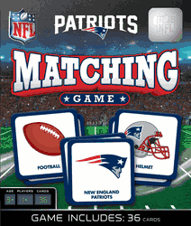 New England Patriots NFL Matching Game