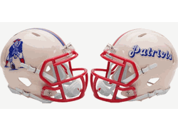 New England Patriots NFL Mini Speed Football Helmet RETRO