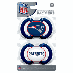 New England Patriots Pacifier 2-Pack
