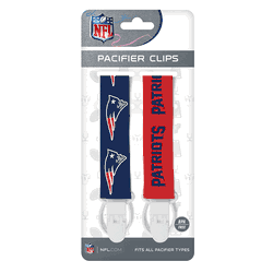 New England Patriots Pacifier Clips