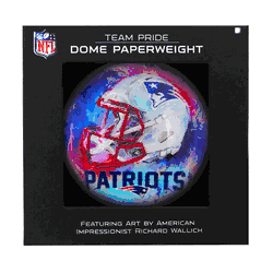 New England Patriots Paperweight Domed