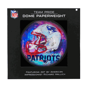 New England Patriots Paperweight Domed