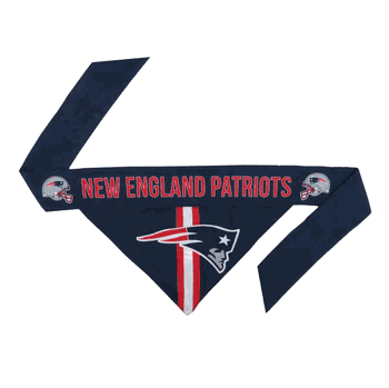 New England Patriots Pet Bandana Medium