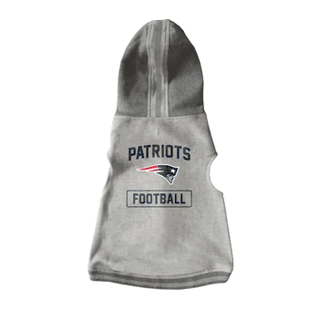 New England Patriots Pet Hooded Crewneck Type XS