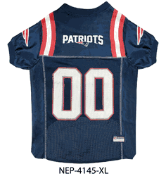 New England Patriots Pet Mesh Jersey X-Large