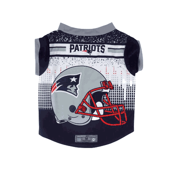 New England Patriots Pet Performance Tee Shirt Xtra Small
