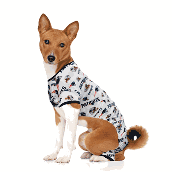 New England Patriots Pet PJs Extra Small