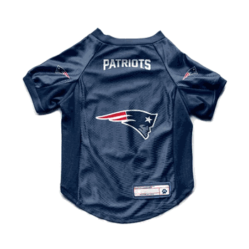 New England Patriots Pet Stretch Jersey M