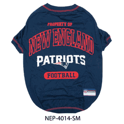 New England Patriots Pet Tee Shirt Small