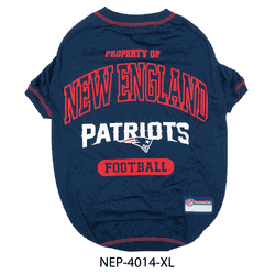 New England Patriots Pet Tee Shirt X-Large