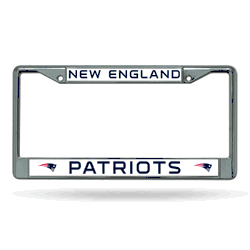 New England Patriots Chrome Frame