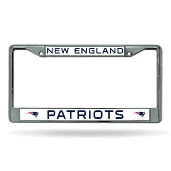 New England Patriots Chrome Frame