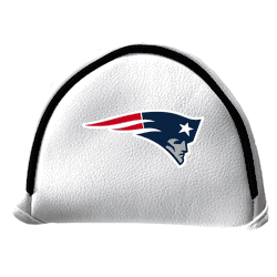 New England Patriots Putter Cover - Mallet (White)