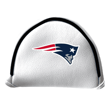New England Patriots Putter Cover - Mallet (White)