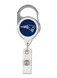 New England Patriots Retractable Premium Badge Holder