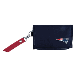 New England Patriots Ribbon Organizer Wallet Dark Red