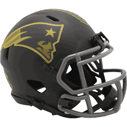 New England Patriots Riddell Speed Replica Mini Helmet - Salute To Service 4