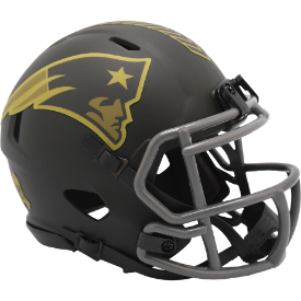 New England Patriots Riddell Speed Replica Mini Helmet - Salute To Service 4
