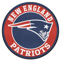 New England Patriots Roundel Rug - 27in. Diameter