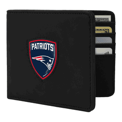 New England Patriots Shield Wallet - Black