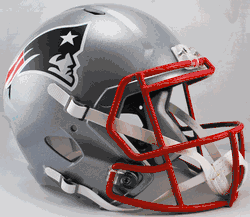 New England Patriots Speed Replica Full Size Football Helmet