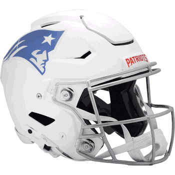New England Patriots SpeedFlex Football Helmet 2025 Rivalries Collection