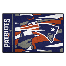 New England Patriots Starter Mat XFIT Design - 19in x 30in Accent Rug