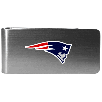New England Patriots Steel Money Clip, Logo
