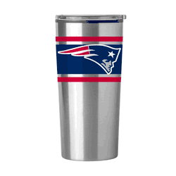 New England Patriots Stripe 20 oz Fusion Tumbler