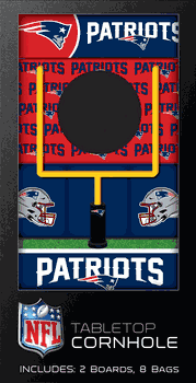 New England Patriots Tabletop Cornhole