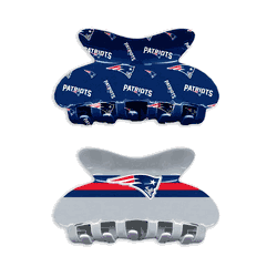 New England Patriots Team Hair Claw Set