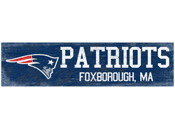 New England Patriots Team Name Sign