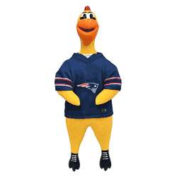 New England Patriots Team Rubber Chicken Toy