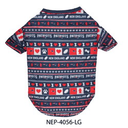 New England Patriots Ugly Tee Large